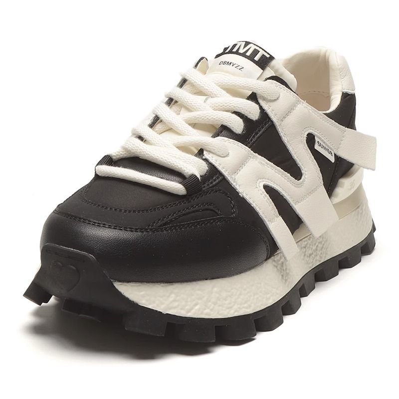 Latest TMT p5 Soft leather waffle Forrest Gump shoes high-end female shoe